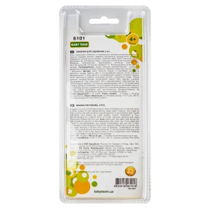 Ложка для годування Baby Team 6101 від 4 місяців 2 штуки