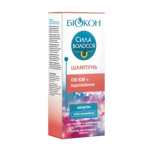 Шампунь Біокон Сила Волосся об'єм та відновлення 215 мл