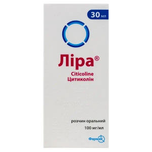 Ліра розчин оральний 100 мг/мл флакон 30 мл