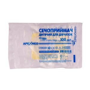 Мочеприемник детский Apexmed для девочек 100 мл