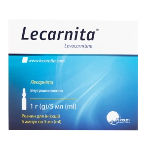 Лекарнита раствор для инъекций 1 г/5 мл ампула 5 мл №5