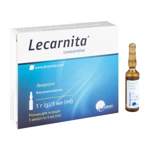 Лекарнита раствор для инъекций 1 г/5 мл ампула 5 мл №5