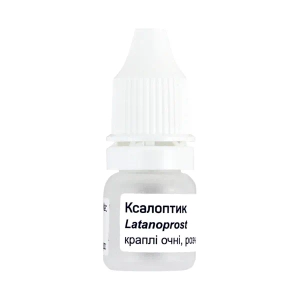 Ксалоптик краплі очні 50 мкг/мл флакон з крапельницею 2,5 мл
