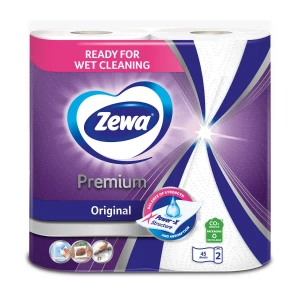 Паперовий рушник Zewa premium білі №2