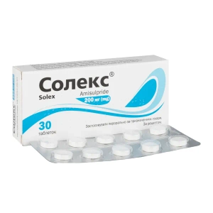 Солекс таблетки 200 мг блістер №30