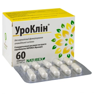Уроклін капсули 500 мг №60