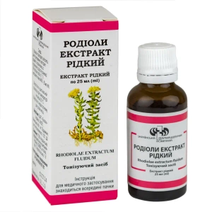 Родіоли екстракт рідкий флакон 25 мл