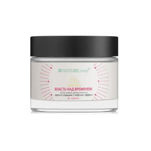 Крем дневной Nature.med Anti Age Власть над временем Timelessness 45+ интенсивно увлажняющий с лифтинг-эффектом 50 мл