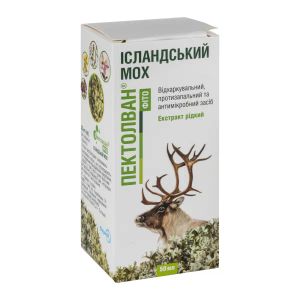 Пектолван Фіто ісландський мох екстракт рідкий флакон 50 мл