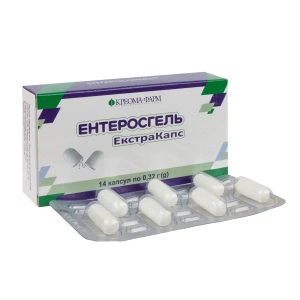 Ентеросгель Екстракапс капсули 0,32 г №14
