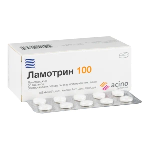 Ламотрин 100 таблетки 100 мг блистер №60