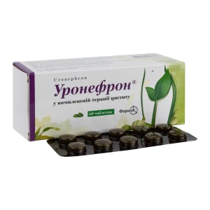 Уронефрон таблетки покрытые пленочной оболочкой блистер №60