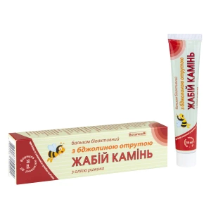 Бальзам жабій камінь з бджолиною отрутою 50 мл