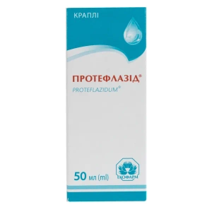 Протефлазид капли флакон стеклянный 50 мл