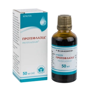 Протефлазид капли флакон стеклянный 50 мл