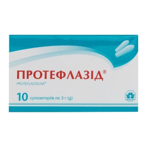 Протефлазид суппозитории блистер 3 г №10