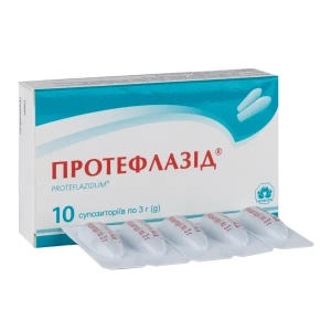 Протефлазид суппозитории блистер 3 г №10