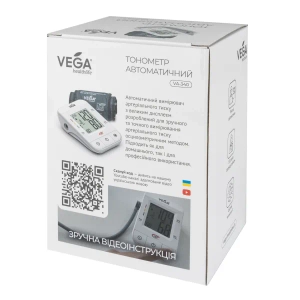 Автоматичний тонометр VEGA VA-340