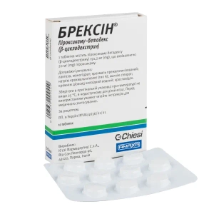 Брексин таблетки 20 мг блистер №10