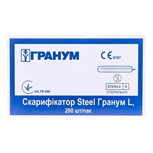Скарификатор steel гранум l №200