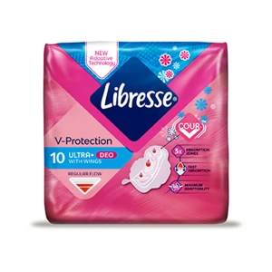 Гигиенические прокладки Libresse Ultra Normal Soft Deo №10