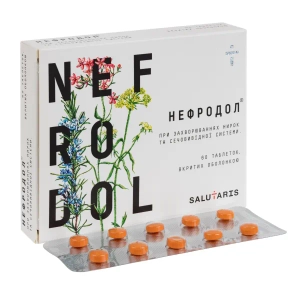 Нефродол таблетки покрытые оболочкой блистер №60