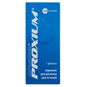 Проксіум порошок для розчину для ін'єкцій 40 мг флакон №1