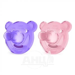 Пустышка Philips AVENT 194/02 для девочек 0-3 мес №2