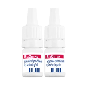 Візоптик краплі очні розчин 0,5 мг/мл флакон-крапельниця 5 мл №2