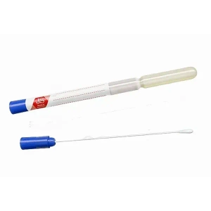 Пробирка для биоматериала с гелем amies и аппликатором 10 мл