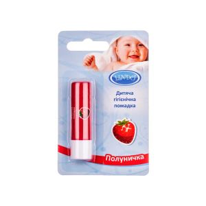 Помада Lindo гигиеническая клубничка 4,5 г