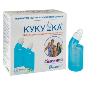 Набор для промывания полости носа кукушка семейный