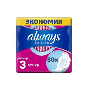 Прокладки гігієнічні Always Ultra Super plus №30