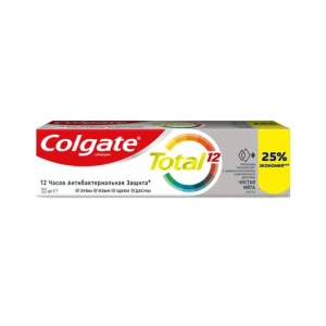 Зубная паста Colgate total 12 чистая мята 125 мл