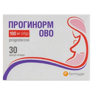 Прогинорм Ово капсулы мягкие 100 мг блистер №30