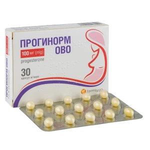 Прогинорм Ово капсулы мягкие 100 мг блистер №30