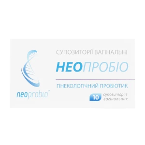 Неопробио суппозитории вагинальные №10