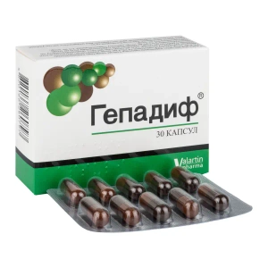 Гепадиф капсули блістер №30