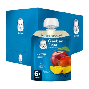 Пюре Gerber яблоко и манго 90 г