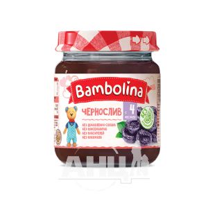 Пюре Bambolina чорнослив 100 г
