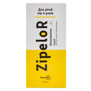 Зипелор спрей для ротовой полости 1,5 мг/мл флакон 30 мл