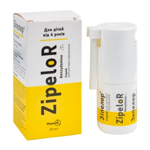 Зипелор спрей для ротовой полости 1,5 мг/мл флакон 30 мл