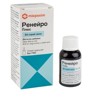 Ренейро Плюс спрей оральний 100 мкг/доза флакон 84 дози