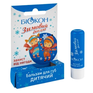 Бальзам для губ Біокон захисний дитячий Зимовий догляд 4,6 г