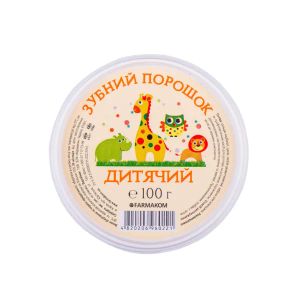 Зубной порошок Детский банка 100 г