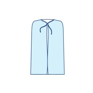 Накидка для посетителя нестерильная