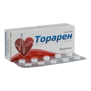 Торарен таблетки 10 мг блистер №30
