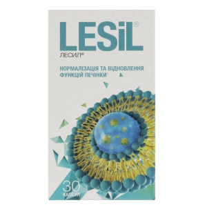 Лесіл 144 мг капсули №30
