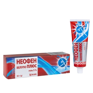 Неофен Белупо плюс гель для зовнішнього застосування 50 мг/г туба 50 г