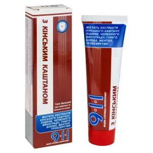 Гель-бальзам 911 для ніг з Кінським Каштаном Ваша служба порятунку 100 мл